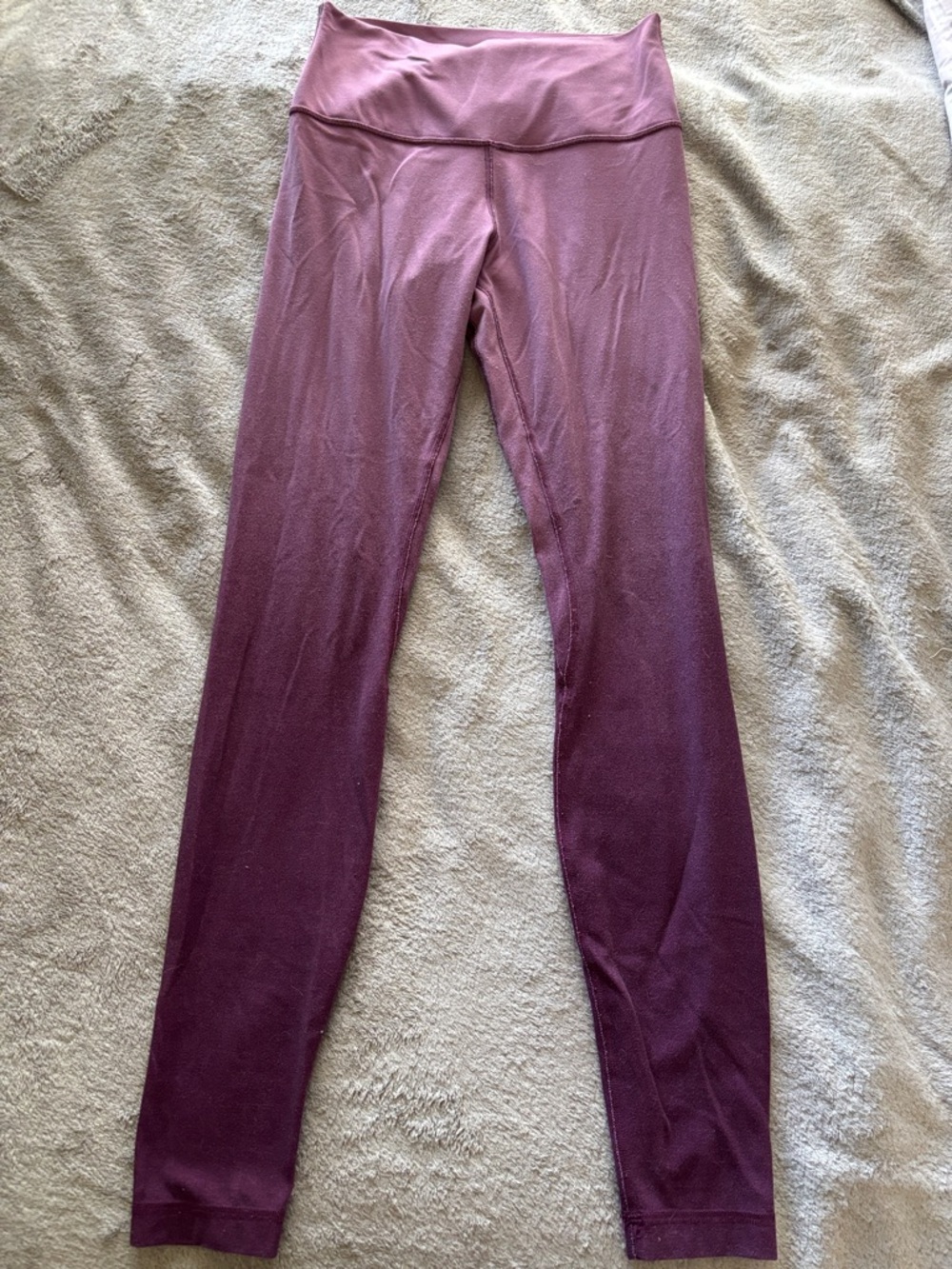 lululemon athletica Plum/Taupe High-Rise Leggings